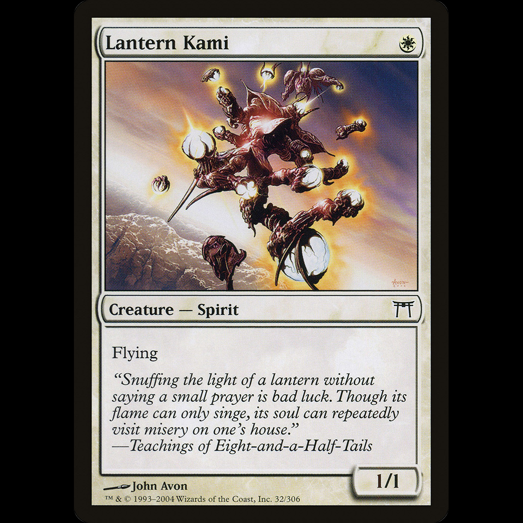 Mtg Lantern Kami Champions Of Kamigawa Madtoyz