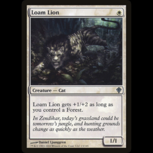MTG León del barro (Loam Lion) Worldwake