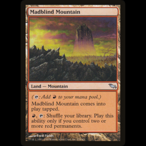 MTG Montaña ceguera demente (Madblind Mountain) Shadowmoor  - PL