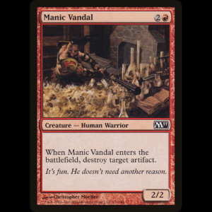 MTG Manic Vandal Magic 2011