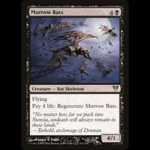 MTG Murciélagos de médula (Marrow Bats) Avacyn Restored avr#113