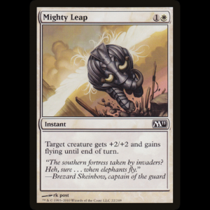 MTG Mighty Leap Magic 2011 m11#22