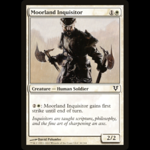 MTG Moorland Inquisitor Avacyn Restored