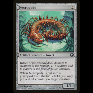 MTG Necropede Scars of Mirrodin