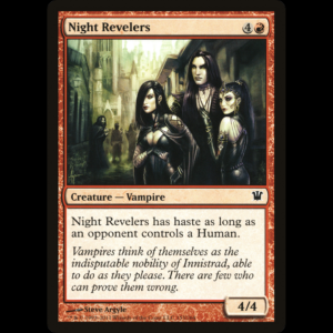 MTG Night Revelers Innistrad