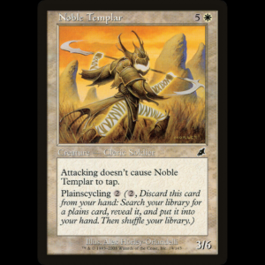 MTG Noble Templar Scourge scg#19