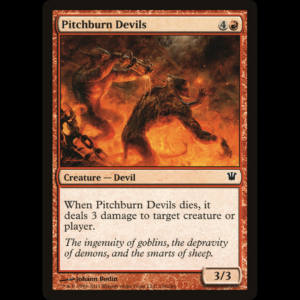 MTG Diablos arrojafuego (Pitchburn Devils) Innistrad