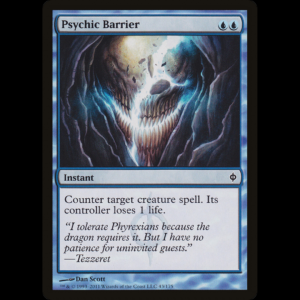 MTG Psychic Barrier New Phyrexia
