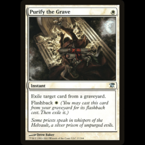 MTG Purificar la tumba (Purify the Grave) Innistrad