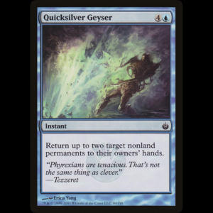 MTG Quicksilver Geyser Mirrodin Besieged