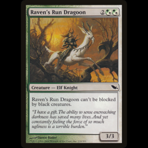 MTG Dragón de Coto de Cuervos (Raven's Run Dragoon) Shadowmoor