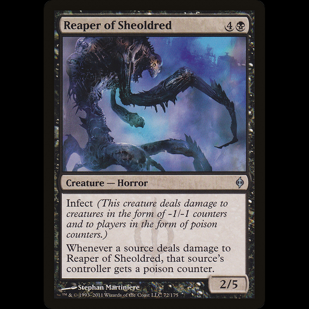 Mtg Reaper Of Sheoldred New Phyrexia Madtoyz