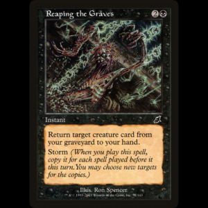 MTG Cosechar las tumbas (Reaping the Graves) Scourge - HP