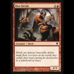 MTG Diablos perturbadores (Riot Devils) Innistrad