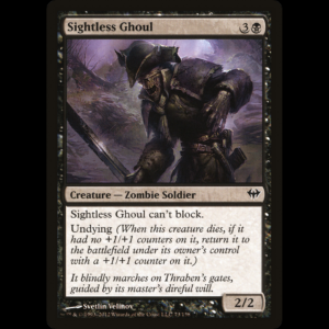 MTG Necrófago ciego (Sightless Ghoul) Dark Ascension