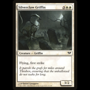 MTG Grifo garra plateada (Silverclaw Griffin) Dark Ascension