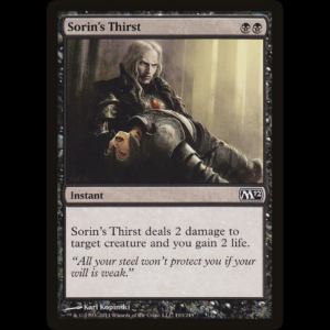 MTG Sed de Sorin (Sorin's Thirst) Magic 2012