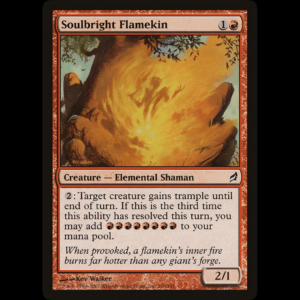 MTG Llameante alma radiante (Soulbright Flamekin) Lorwyn lrw#190