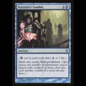 MTG Tezzeret's Gambit New Phyrexia