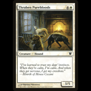 MTG Pura raza de Thraben (Thraben Purebloods) Innistrad