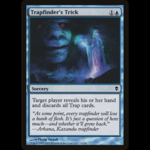 MTG Trapfinder's Trick Zendikar