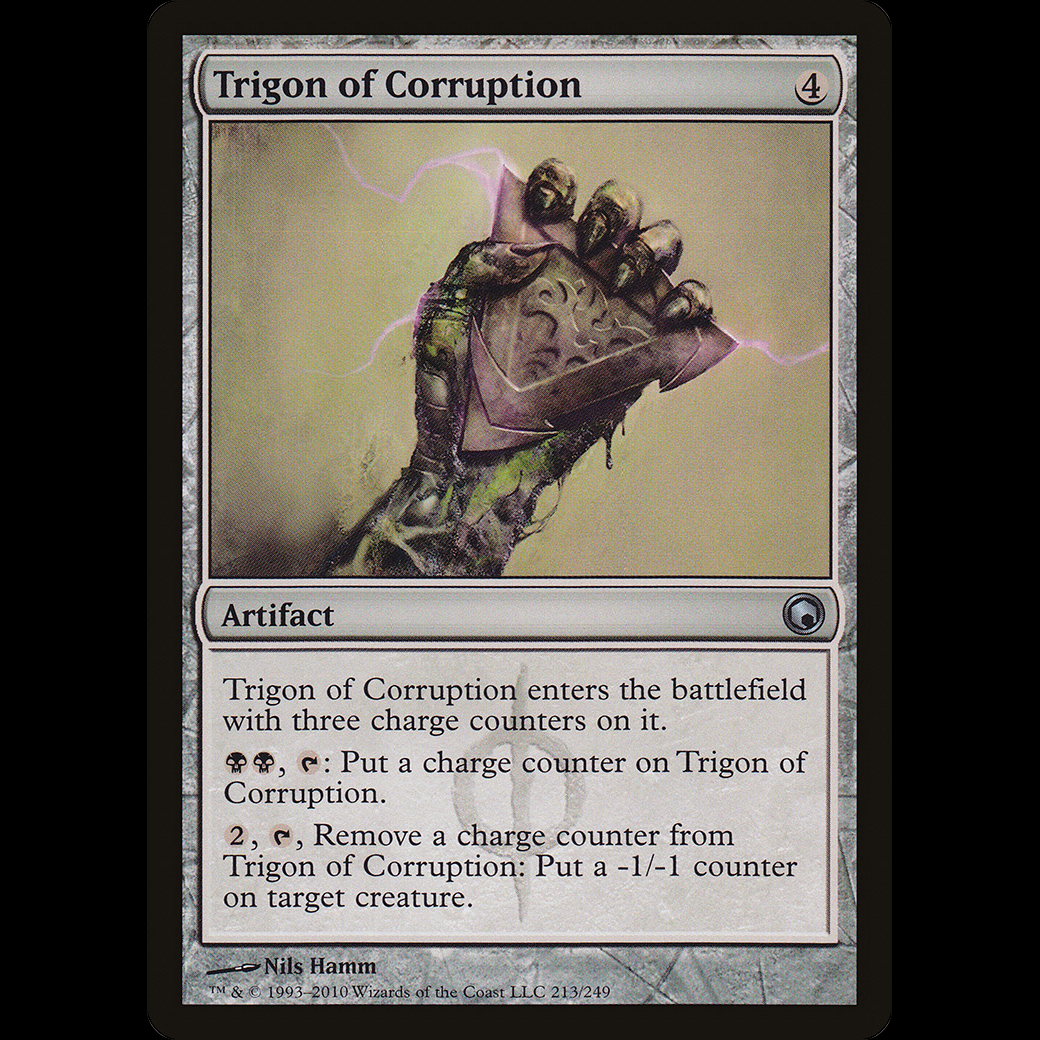 MTG Trigon of Corruption Scars of Mirrodin Madtoyz