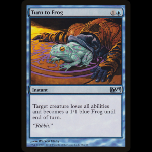 MTG Turn to Frog Magic 2012