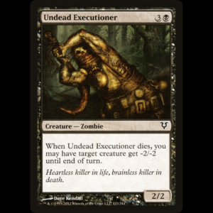 MTG Undead Executioner Avacyn Restored avr#123