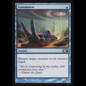 MTG Unsummon Magic 2011  m11#78