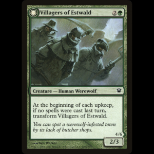 MTG Villagers of Estwald // Howlpack of Estwald Innistrad