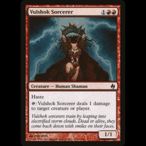 MTG Vulshok Sorcerer Premium Deck Series: Fire and Lightning pd2#11