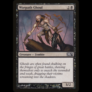 MTG Necrófago senda de guerra (Warpath Ghoul) Magic 2012  m12#117