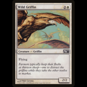 MTG Wild Griffin Magic 2011