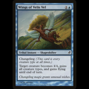 MTG Alas de Velis Vel (Wings of Velis Vel) Lorwyn lrw#97