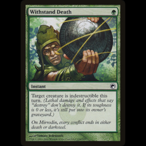 MTG Soportar la muerte (Withstand Death) Scars of Mirrodin som#134