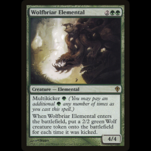 MTG Wolfbriar Elemental Worldwake