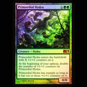 MTG Hidra primordial (Primordial Hydra) Magic 2012 - FOIL - PL