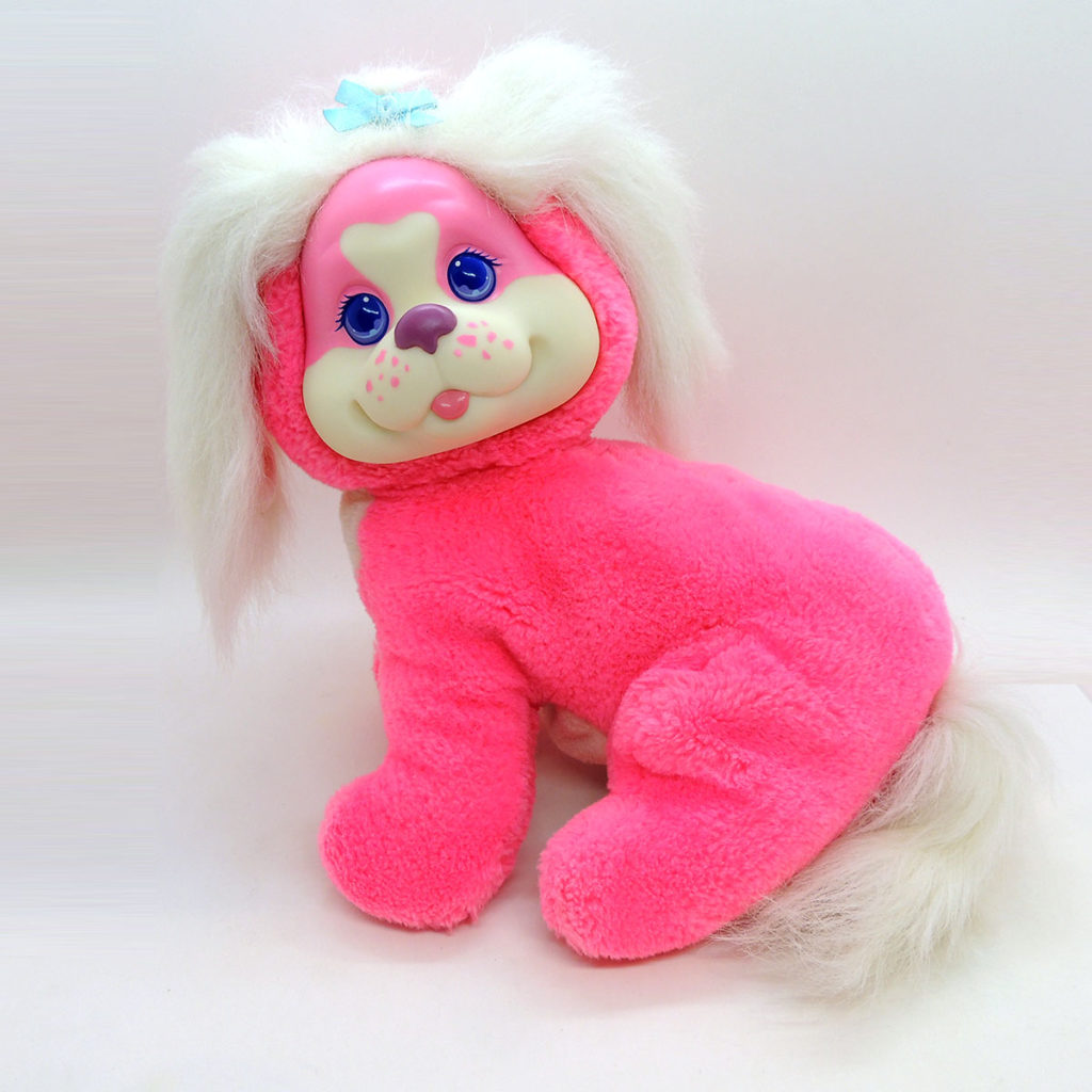 Puppy Surprise Fluo Pink Sitting Dog 90s Hasbro - Madtoyz