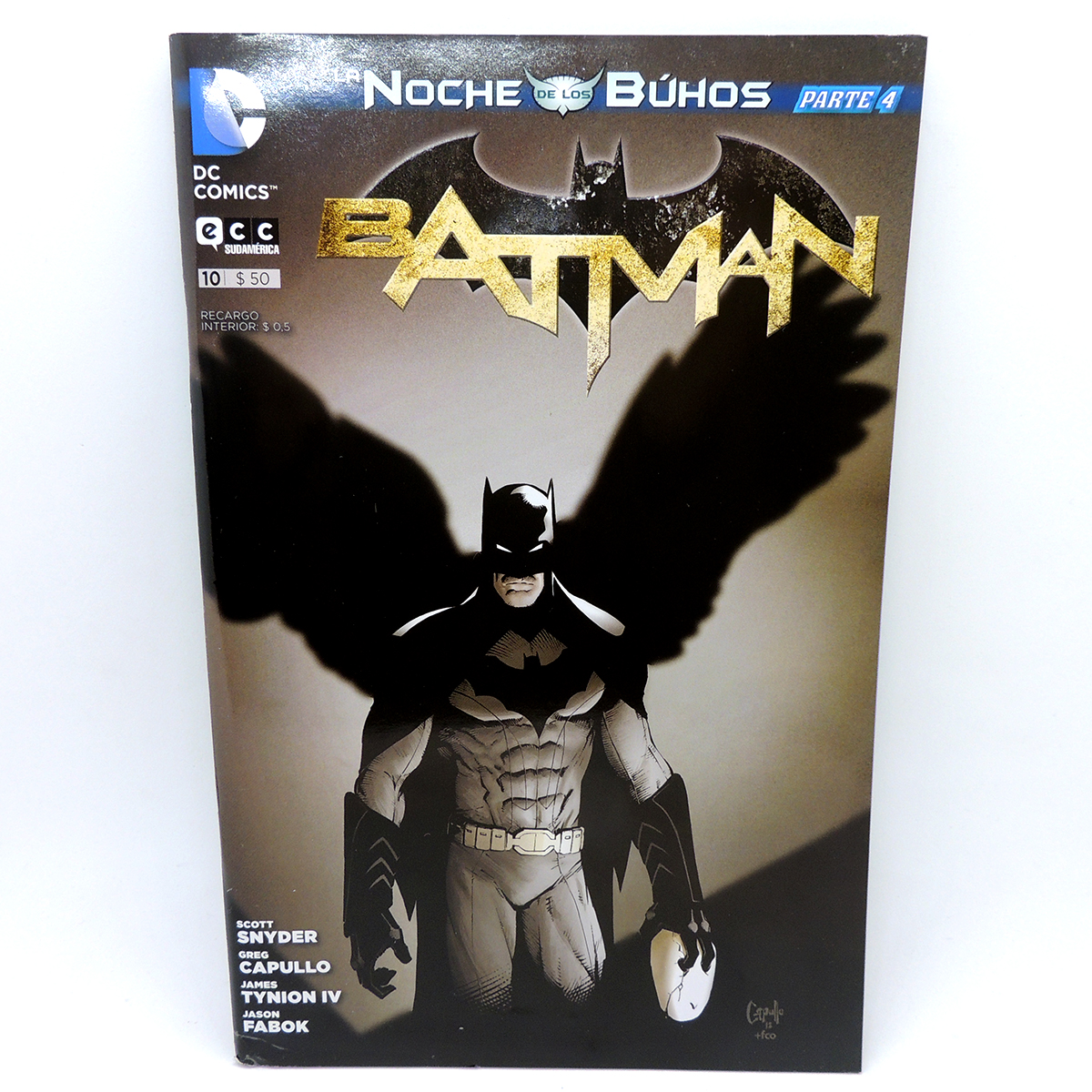 Dc Batman #10 Comic Ecc La Noche de los Buhos Parte 4 - Madtoyz