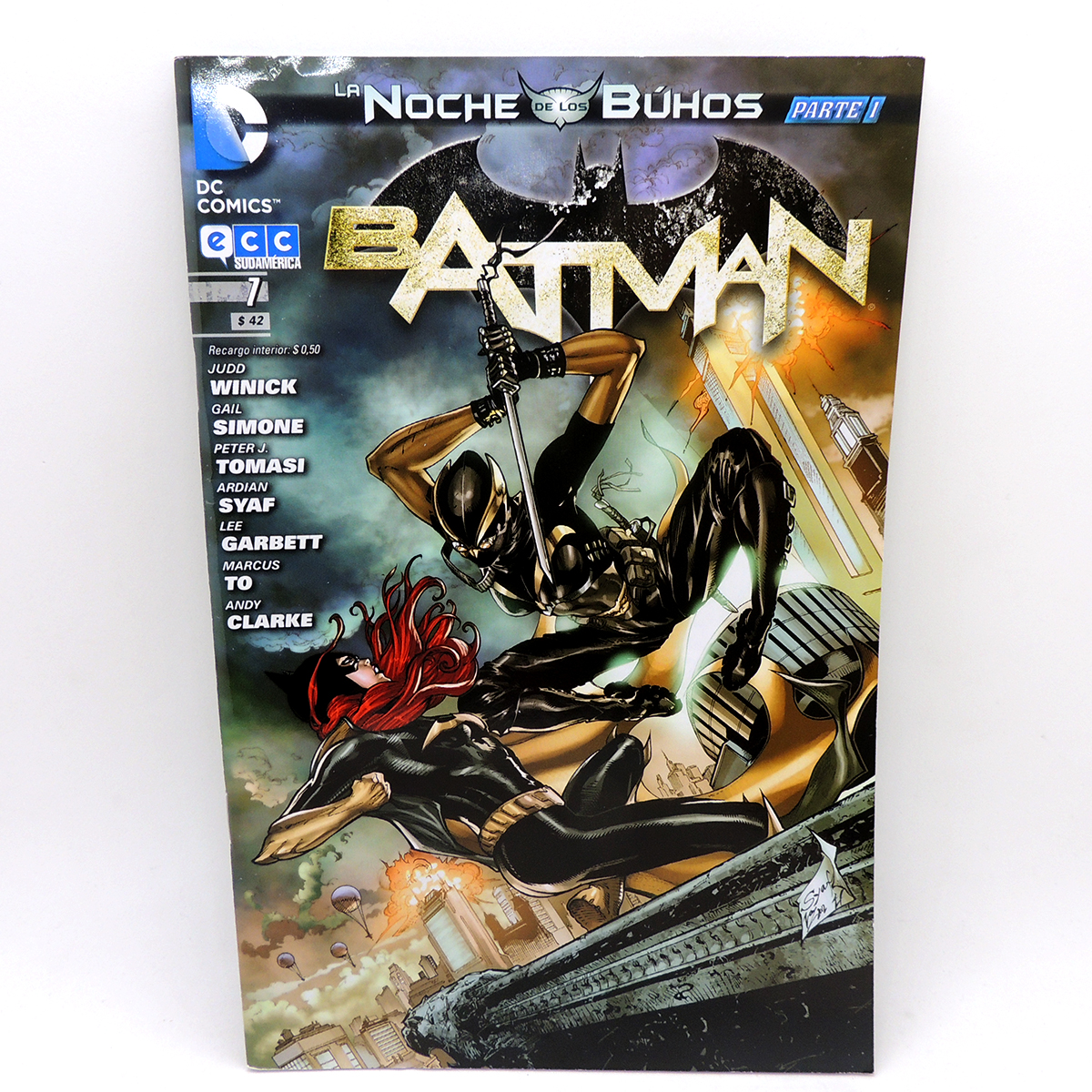 Dc Batman #7 Comic Ecc La Noche de los Buhos Parte 1 - Madtoyz