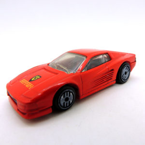Hot Wheels Ferrari Testarossa 1:64 Mattel 1986 Malaysia