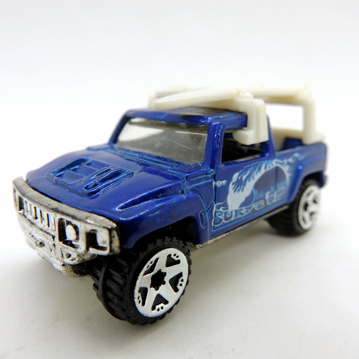 Hot Wheels Hummer H3T Surf Up 1:64 Mattel 2004 Malaysia - Madtoyz