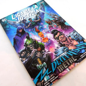 Liga de la Justicia Noches Oscuras Death Metal Ovni Dc Comic