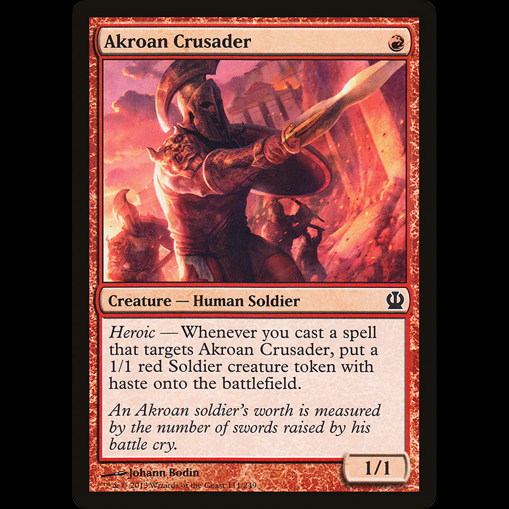 MTG Akroan Crusader Theros - Madtoyz