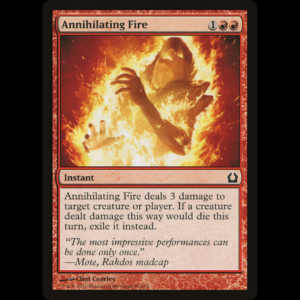 MTG Annihilating Fire Return to Ravnica