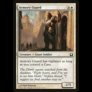 MTG Armory Guard Return to Ravnica rtr#2