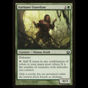 MTG Axebane Guardian Return to Ravnica rtr#115