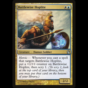 MTG Hoplita batallasagaz (Battlewise Hoplite) Theros