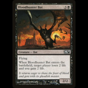 MTG Murciélago cazasangre (Bloodhunter Bat) Magic 2013  m13#82