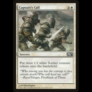 MTG Captain's Call Magic 2013 m13#9